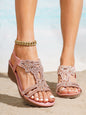 Bohemian Thick-Sole Wedge Sandals – 3 Colors EU 36–42 FitiqueFit