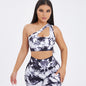 Seamless One-Shoulder Bra & Scrunch Leggings Set - High Waisted Yoga Pants FitiqueFit