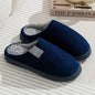 Couple's Warm Slippers for Women, Household Use for Spring, Autumn, and Winter, Non-Slip Thick Sole Indoor Postpartum Plush Slippers for Winter, for Men, Women Shoes NovaCart