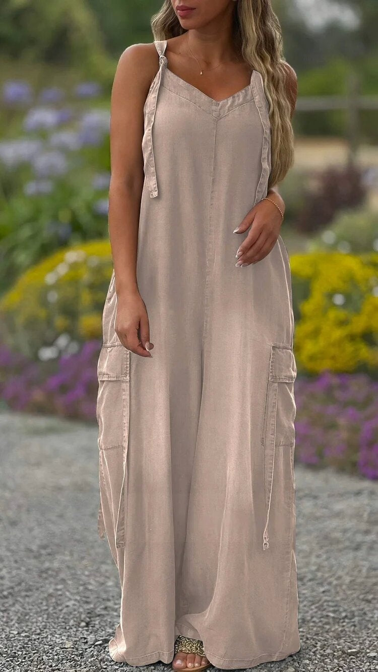 Jumpsuit Loose Comfortable Casual Pants Grayceful LLC