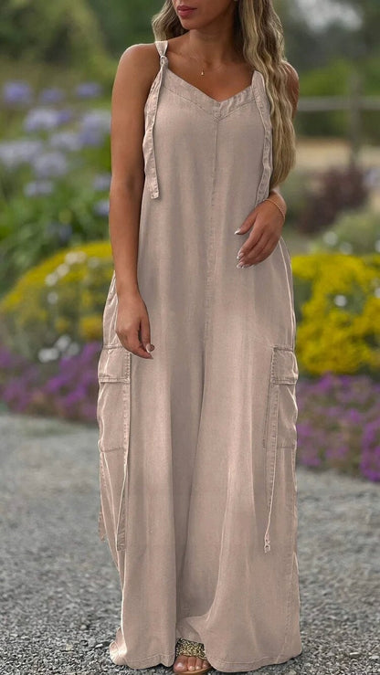 Jumpsuit Loose Comfortable Casual Pants Grayceful LLC