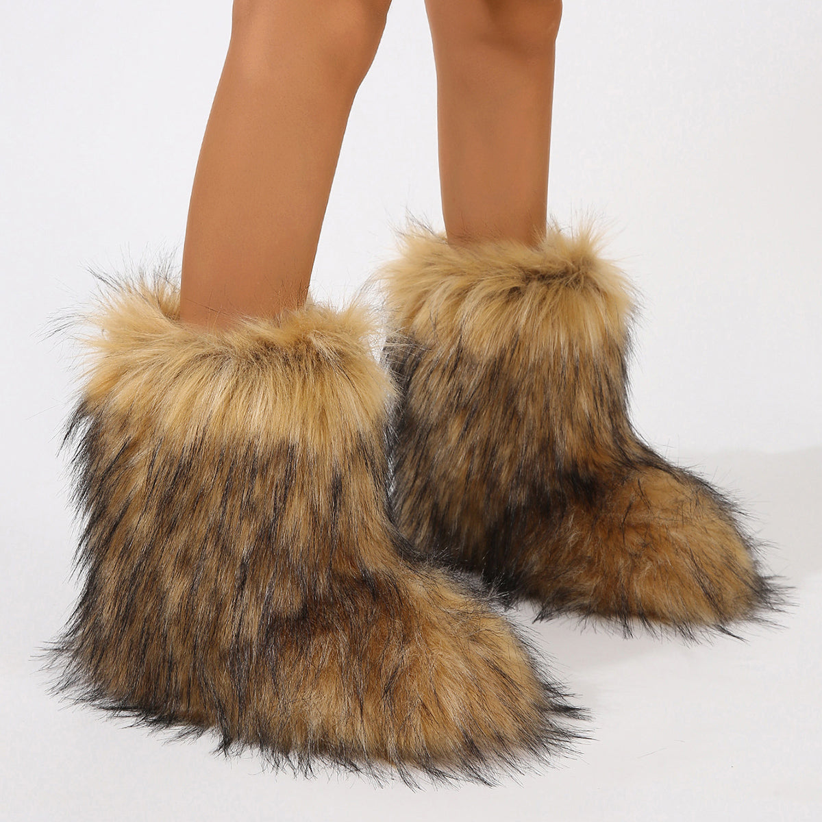 Stylish Personalized Winter Boots For Women - Adorable Spicy Girl Mid-Length Snow Boots, Cozy And Warm See size chart under “more details” The Fashion Celestial