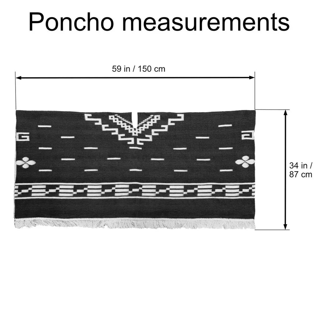 Eastwood Alpaca Poncho Purely Alpaca