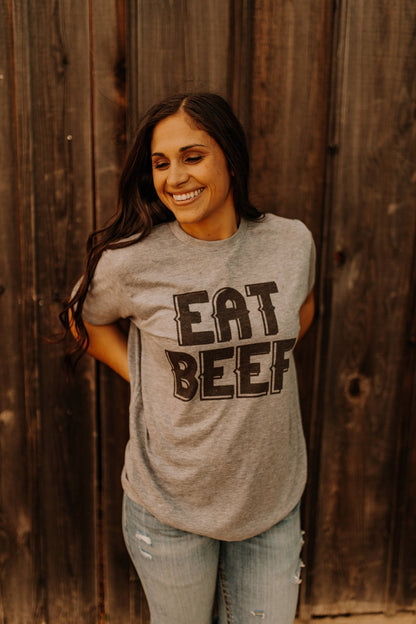 Eat Beef Graphic Tee Wild Junkie