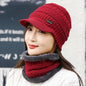 Women’s Fleece-Lined Knit Wool Cap | Winter Warm Hat FitiqueFit