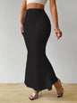Popular Women's Dress With Zebra Pattern Tight Fitting High Waisted Fish Tail Fashion Skirt Grayceful LLC