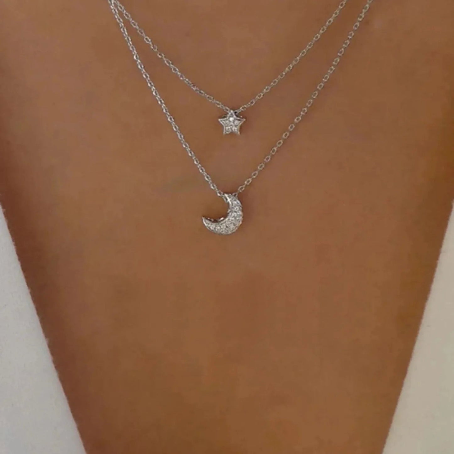 Celestia Drift Necklace Ivory Embers