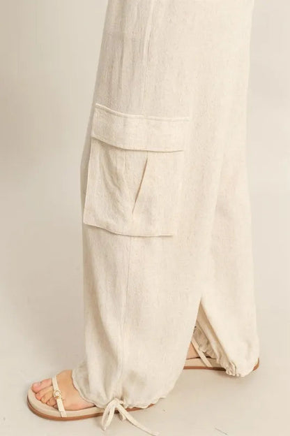 HYFVE Crop Top and Cargo Pants Set West2East Surf