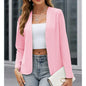 Women’s Plus‑Size Open‑Front Casual Blazer FitiqueFit