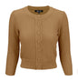 3/4 Sleeve Cute Pattern Cropped Cardigan Sweater Shop Style & More | Fresh Looks, Everyday Deals & Free Shipping