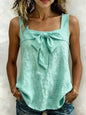Women's Square-Neck Wide-Strap Sleeveless Tank Top FitiqueFit