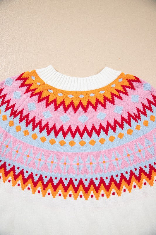 Avery Print Drop Shoulder Sweater Shop Style & More | Fresh Looks, Everyday Deals & Free Shipping