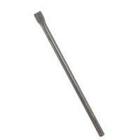 BOSCH HS1912B10 10 pc. 1 In. x 18 In. Flat Chisel SDS-max® Hammer Steel VM Hardware