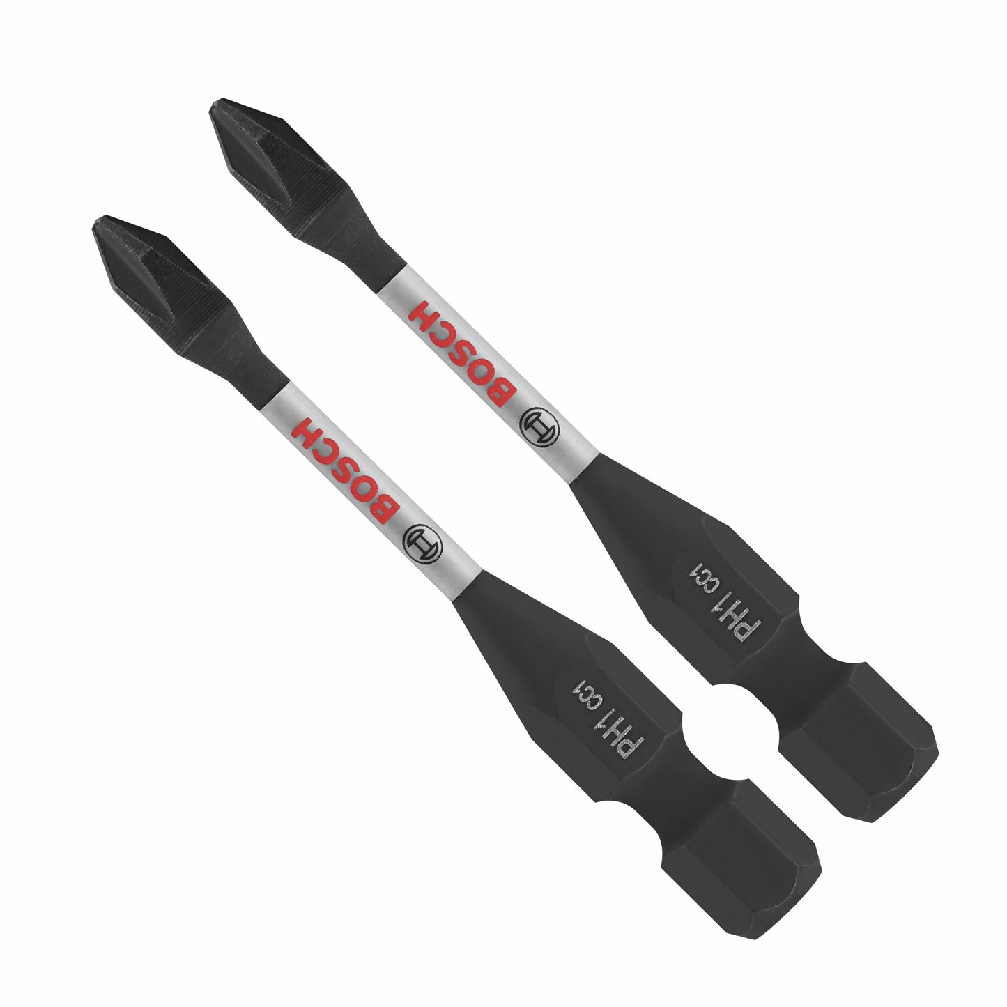 BOSCH ITDPH1202 2 pc. Driven 2 In. Impact Phillips® #1 Power Bits VM Hardware