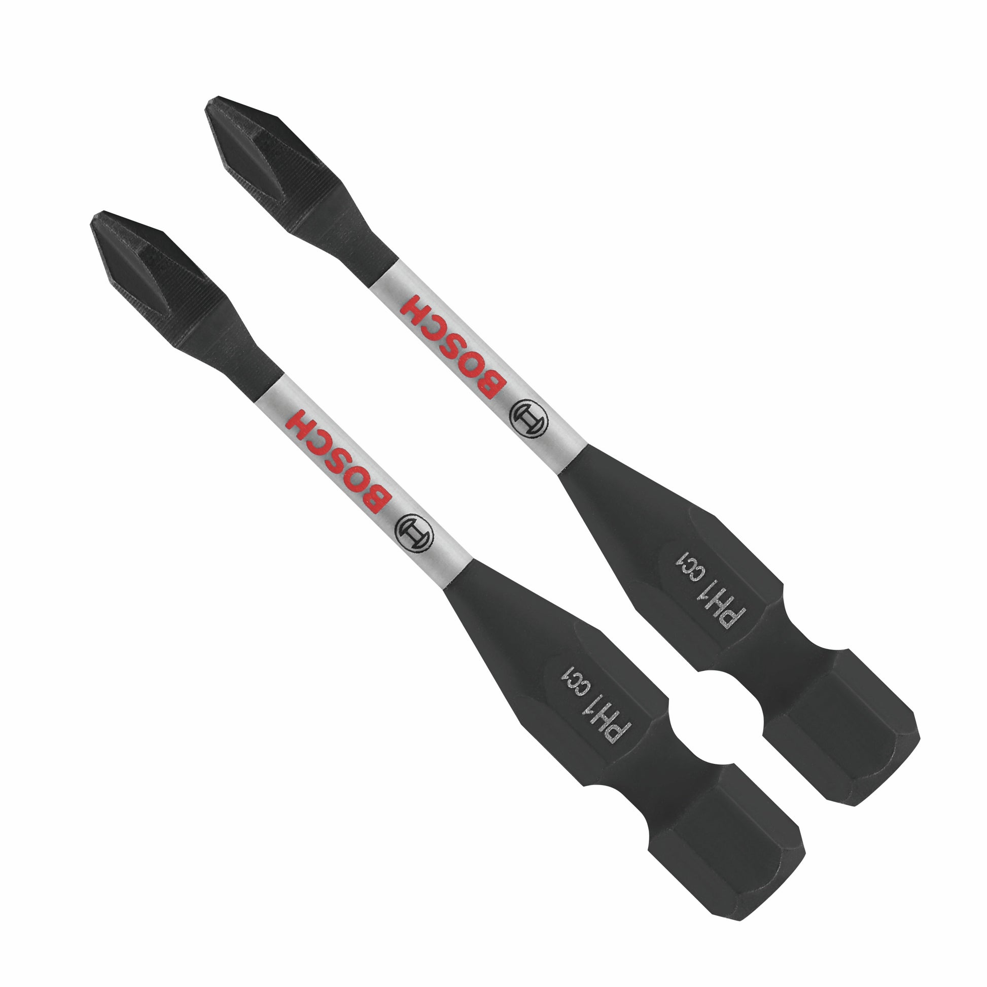 BOSCH ITDPH1202 2 pc. Driven 2 In. Impact Phillips® #1 Power Bits VM Hardware