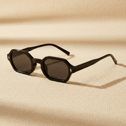 Polygonal Small-Frame Sunglasses – Hexagonal Unisex UV Protection FitiqueFit