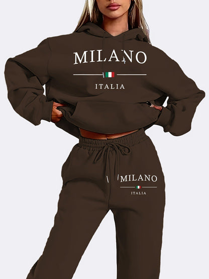 Trendy Plus Size Fleece-lined Sweater Suit See size chart under “more details” The Fashion Celestial