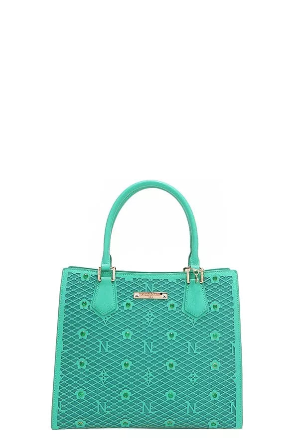 Nicole Lee USA Structured Tote Bag West2East Surf