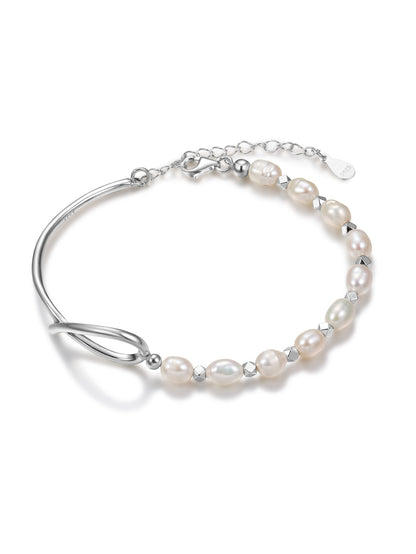 100% Real 925 Sterling Silver Bracelet for Women Bangle Elegant Decor Bracelet for Wedding NovaCart