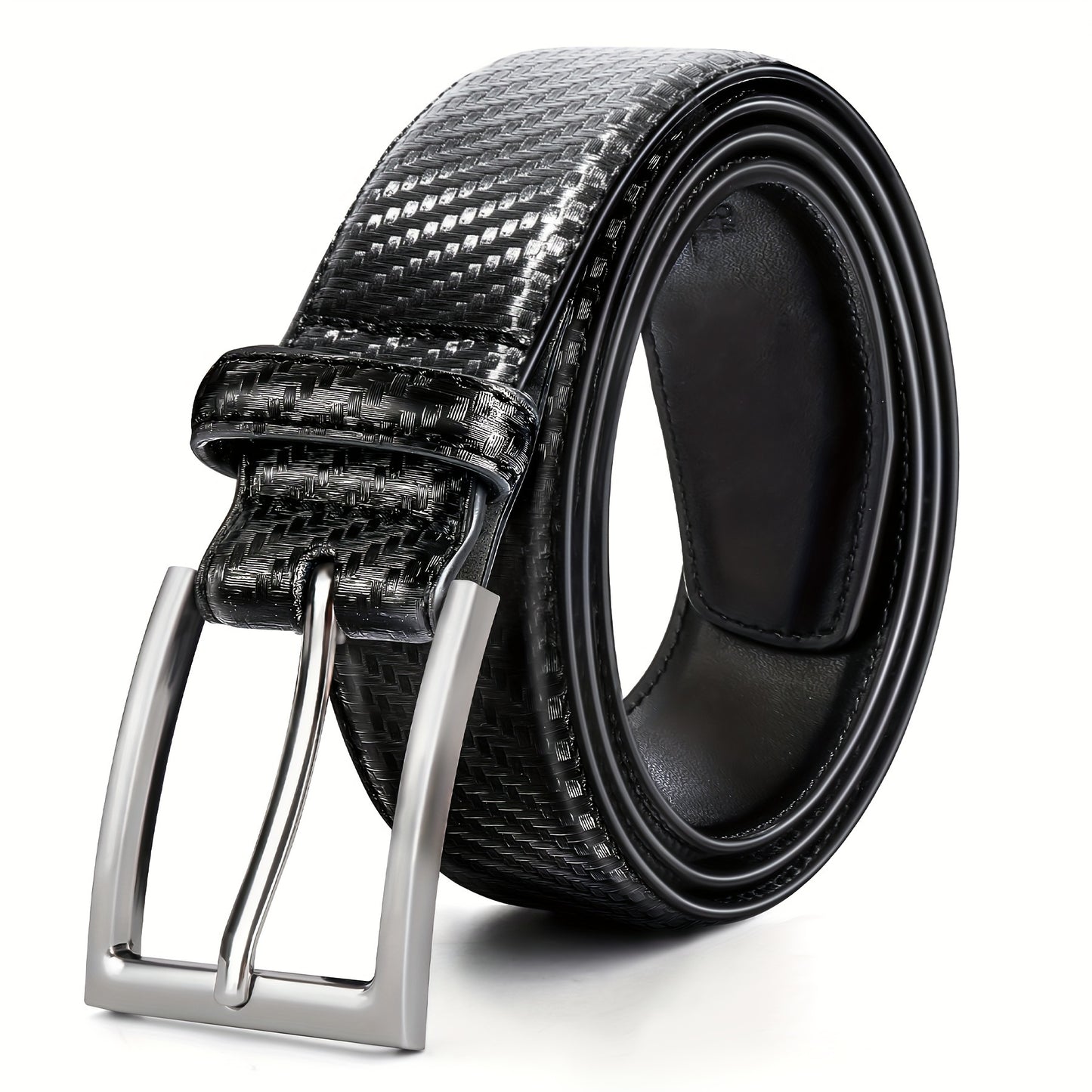 Men's Leather Belt, Fashion & Classic Casual Belt with Single Prong Buckle for Jeans, Pants, Work And Business, Gift for Dad & Husband NovaCart