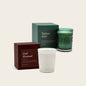 Noir Swiss Scented Glass Candle Italic