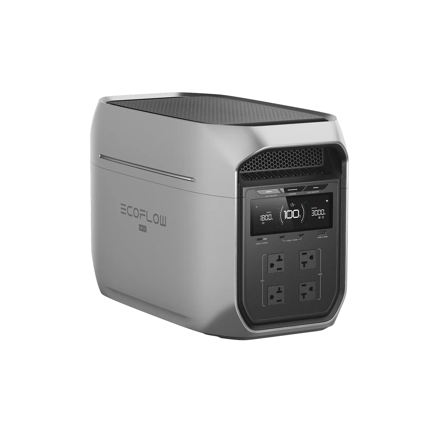 EcoFlow DELTA 3 Max Plus Portable Power Station (2048Wh) NOVANEST