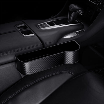 Car Seat Gap Organizer with Cup Holder - Lightweight ABS Storage Box for Console Side Pockets, Front Seat Accessory for Enhanced Organization, Car Storag NovaCart