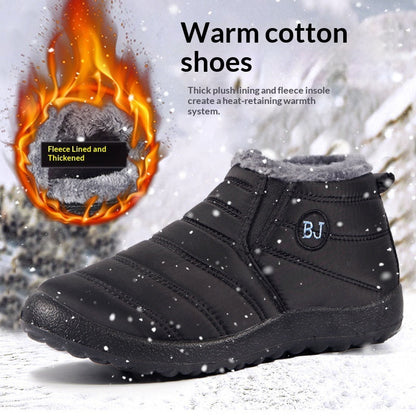 Women’s Warm Padded Lightweight Cotton Boots – Cozy Winter Non-Slip Outdoor Ankle Boots FitiqueFit