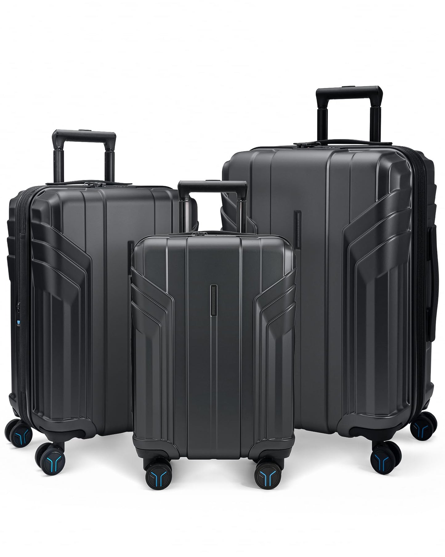 BAGSMART 3-Piece Spinner Luggage Set with TSA Lock New Era Fashion LLc