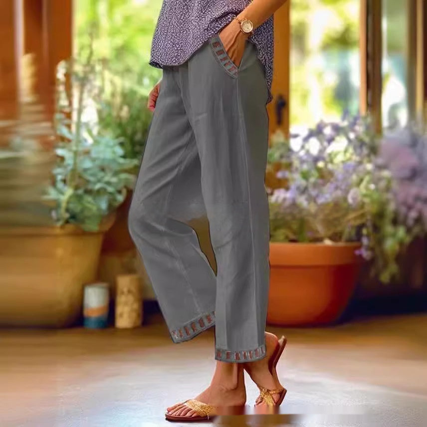 Women’s Straight Leg Casual Pants FitiqueFit