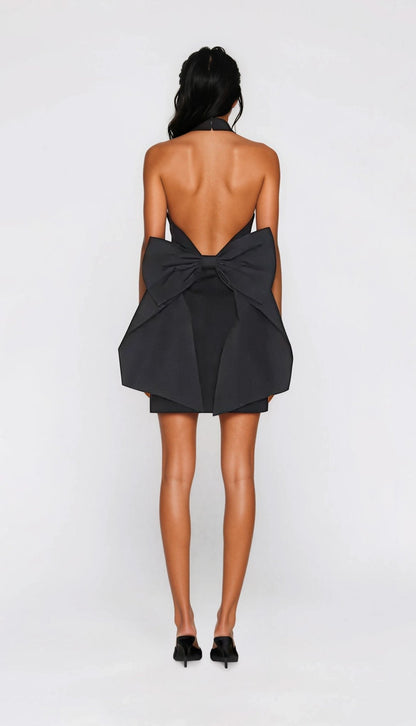 Eden Cocktail Mini Dress – Black XO, Tina
