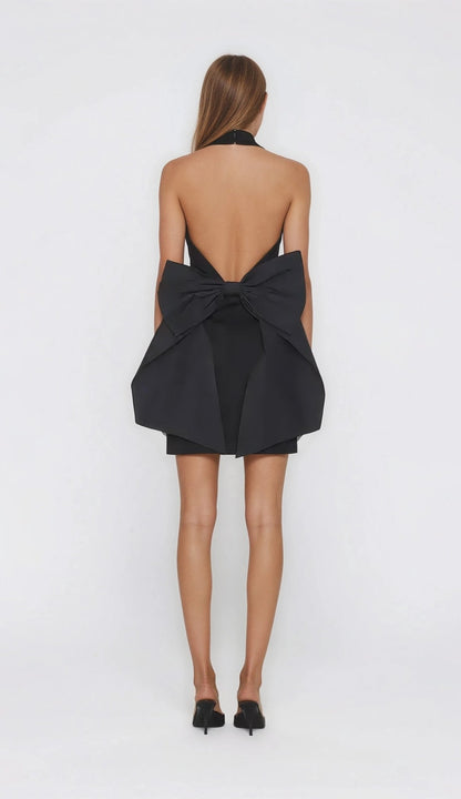 Eden Cocktail Mini Dress – Black XO, Tina