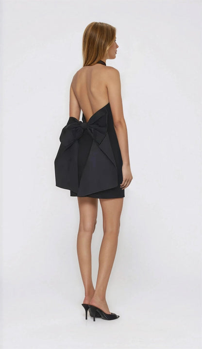 Eden Cocktail Mini Dress – Black XO, Tina
