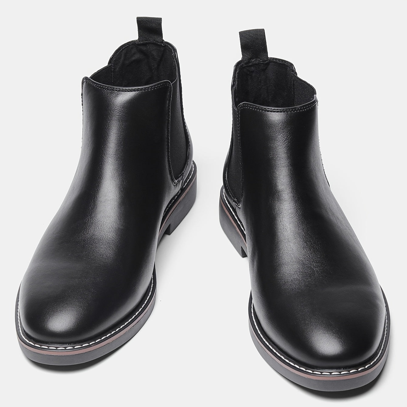 Men'S Chelsea Boots Available in Sizes 40-46, Classic Style Ankle Boots for Casual Wear #KD5232 NovaCart