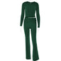 Long Sleeve Sweater And High Waist Long Pants Set FitiqueFit