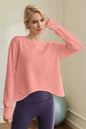 Basic Bae Air Scuba Round Neck Long Sleeve Sweatshirt New Era Fashion LLc
