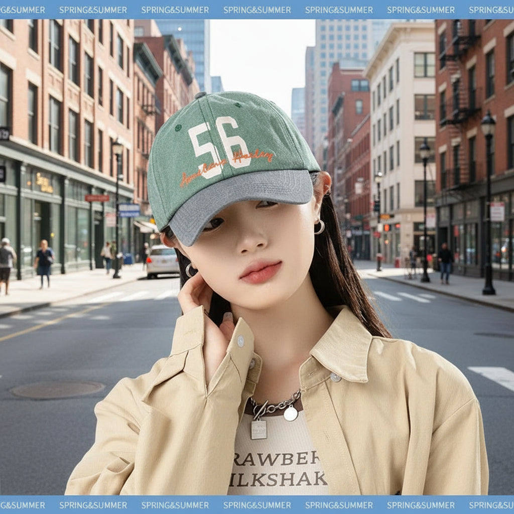 Plus Sized Deepening No.56 Baseball Cap — Oversize Sun-Proof Face Slimming Design FitiqueFit