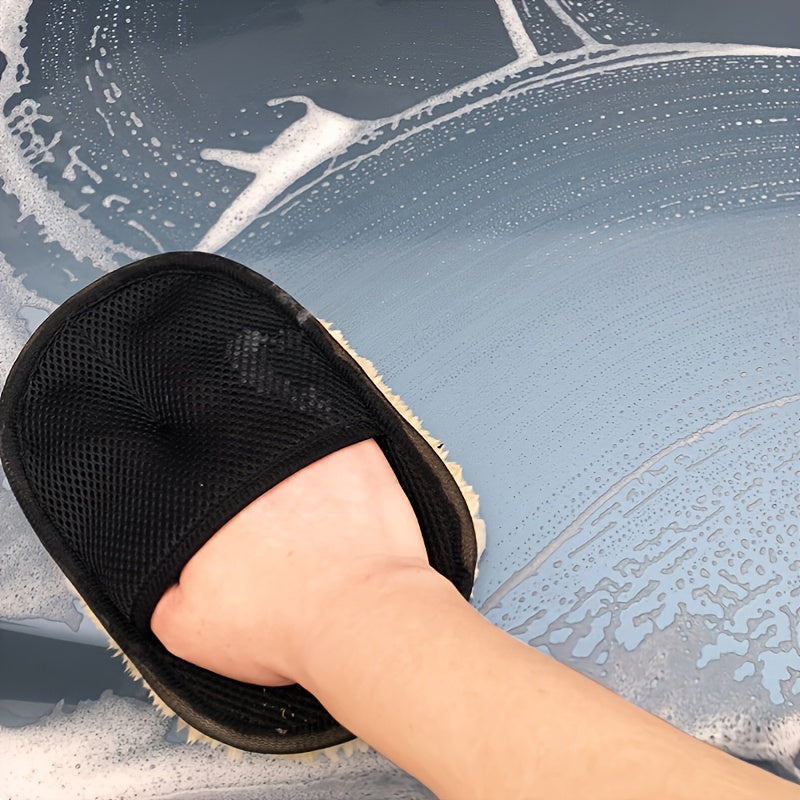 9.84" x 3.5" Microfiber Ultra-Soft Car Cleaning Glove, Perfect for Auto Detailing & Maintenance NovaCart
