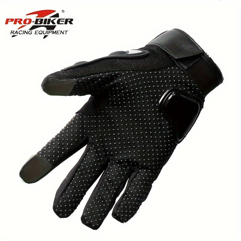 Suitable For Motorcycles, Road Bikes, Off-road Motorcycles, Spring, Summer, Autumn, And Winter Unisex Finger Touch Screen Gloves For Men And Women, Breathable Cycling Gloves, Motorcycle Gloves, Bicycle Gloves. NovaCart