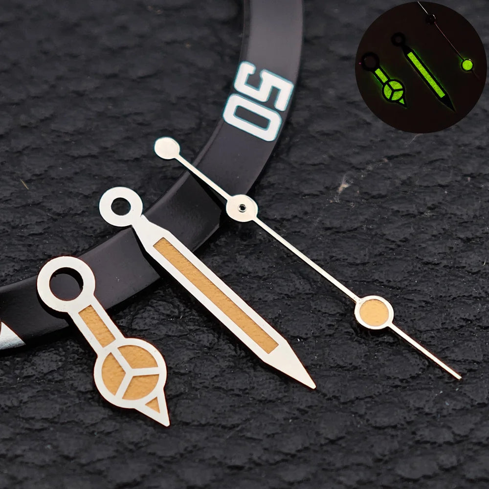 39.5MM Men'S Vintage Case Sapphire Glass FIT NH35 NH36 Movement for Retro Watch Case Watch Strap Watch Accessories
