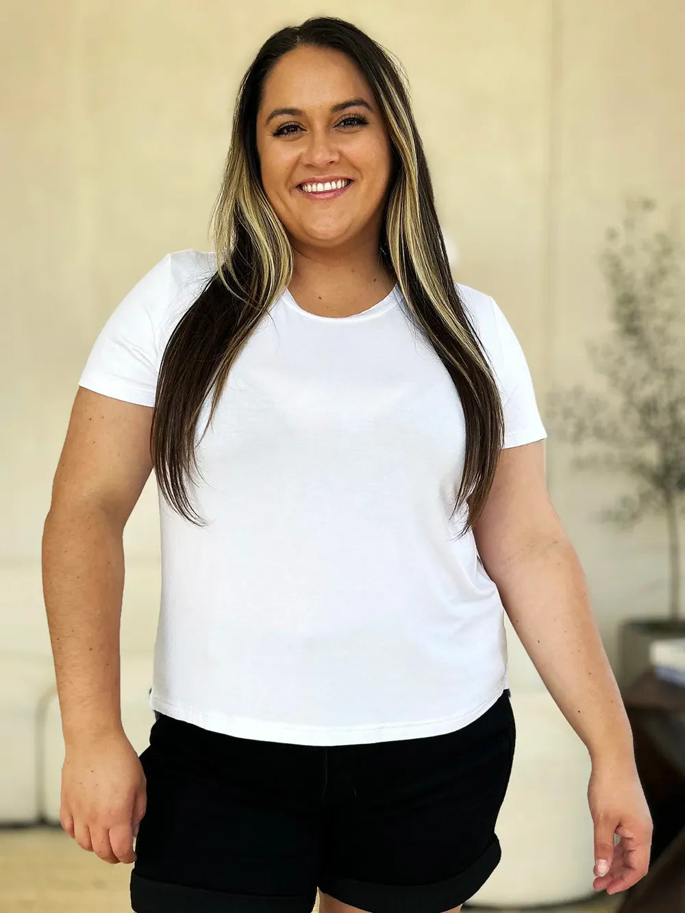 Basic Bae Full Size Round Neck Short Sleeve T-Shirt West2East Surf