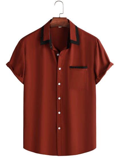New Lightweight Casual Short-Sleeve Shirt for Men for Spring And Summer. NovaCart