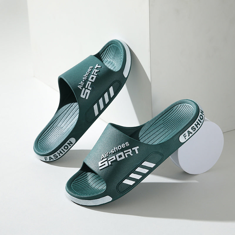 Affordable Summer Casual Slides for Men, Suitable for Outdoor Use And Home Bathrooms, Made of Non-Slip PVC NovaCart