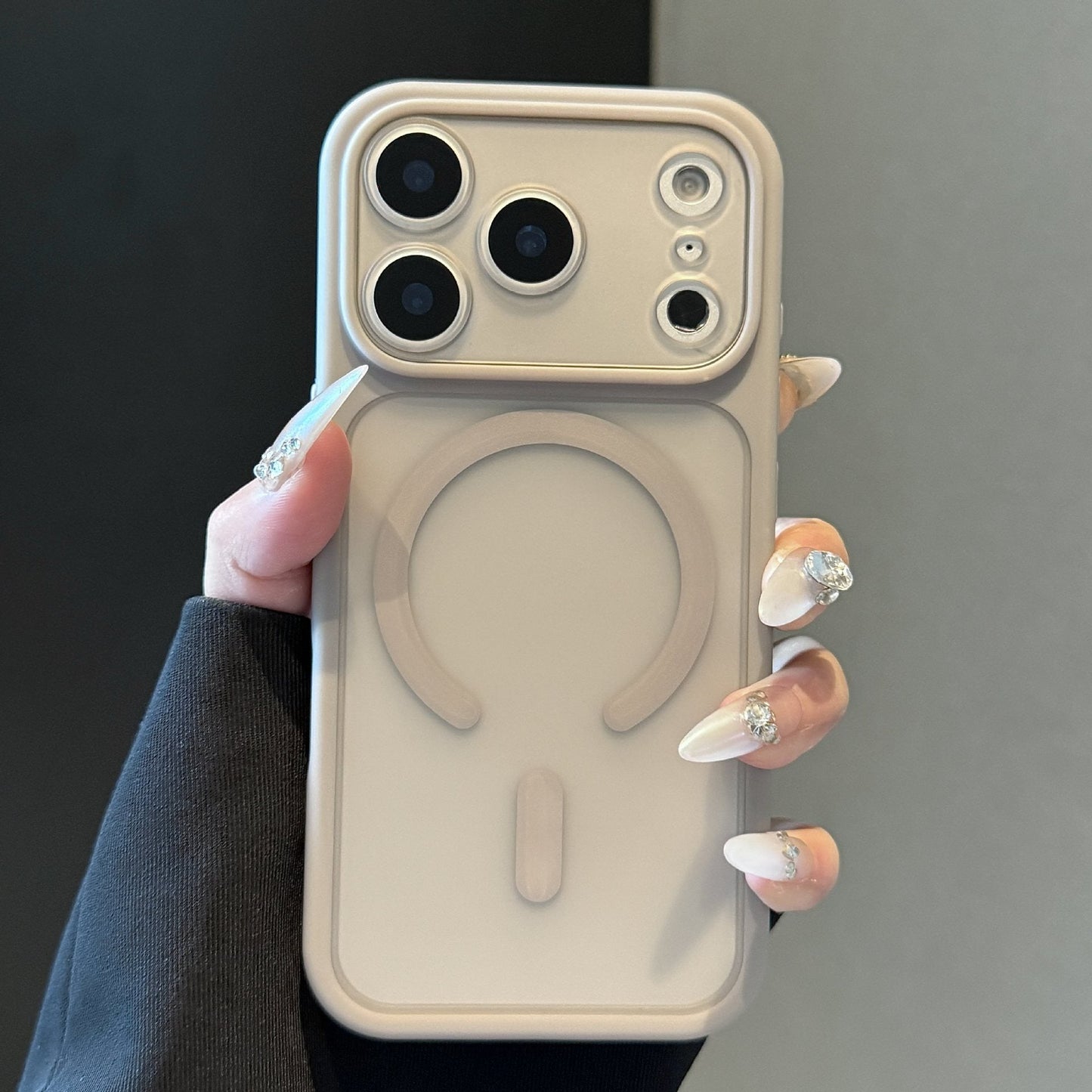 Magnetic Shockproof Semi-Transparent Phone Case New Era Fashion LLc
