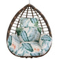 Egg Chair Hanging Basket Seat Soft Cushion with Headrest