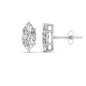Marquise Diamond 6 Prong Stud Earrings Fascinating Diamonds