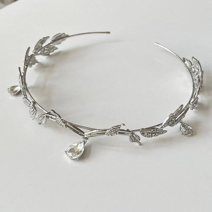 Elegance‌ Crystal Teardrop Hair Jewelry Forehead Accent (MAC335) Mariam's Collection