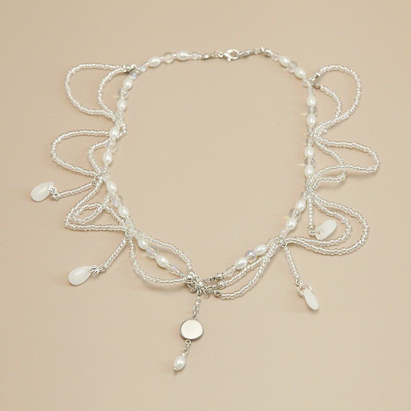 Elegance‌ Crystal Teardrop Hair Jewelry Forehead Accent (MAC335) Mariam's Collection
