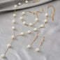 Elegance Pearl Earrings & Necklace Ensemble (MAC313) Mariam's Collection
