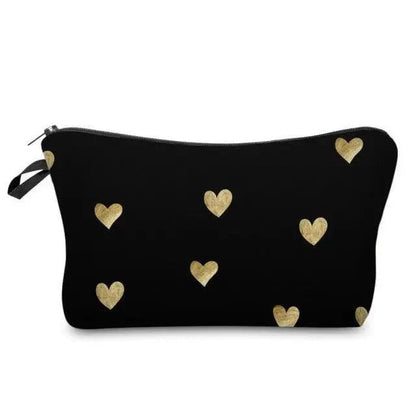 Elegant Multicolor Printed Large Capacity Pencil Case For Students Cute Cartoon Theme Stationary Cosmetic Bag Stevvex
